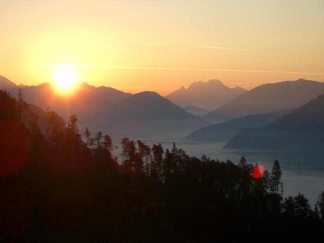 Sonnenaufgang (10. Aug.)