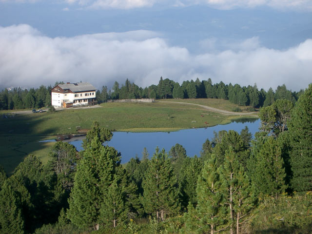 Winterleitenhütte und Kleiner Winterleitensee (12. Aug.)