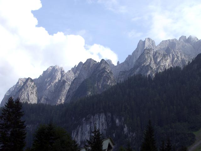 Gosaukamm von der Gosaukammbahn aus (19. Aug.)