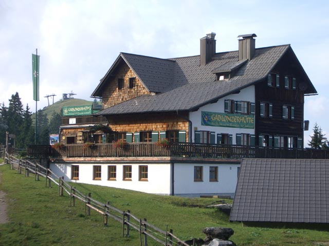 Gablonzer H&uuml;tte, 1.522 m (19. Aug.)