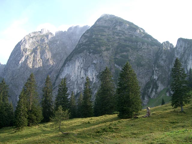 Donnerkogel von der Gablonzer Hütte aus (19. Aug.)