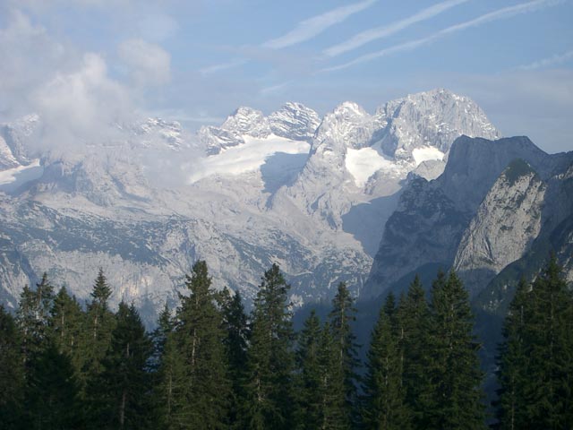 Dachstein von der Gablonzer H&uuml;tte aus (19. Aug.)