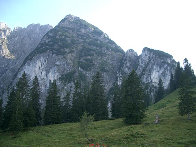 Donnerkogel von der Gablonzer H&uuml;tte aus (19. Aug.)