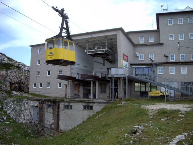 Bergstation der Krippensteinbahn (27. Aug.)