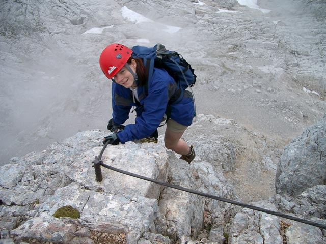 Kamin-Pfeilersteig: Daniela (27. Aug.)