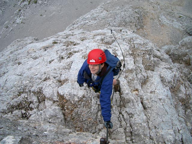 Kamin-Pfeilersteig: Daniela (27. Aug.)