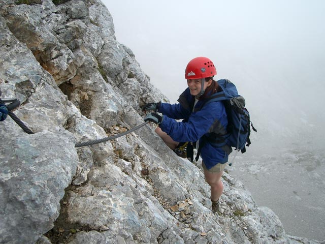 Kamin-Pfeilersteig: Daniela (27. Aug.)