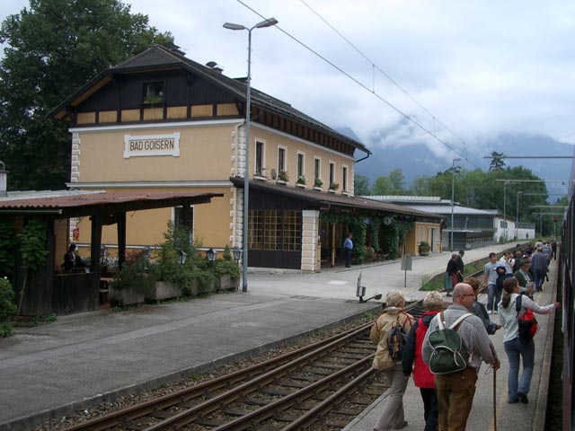 Bahnhof Bad Goisern (28. Aug.)