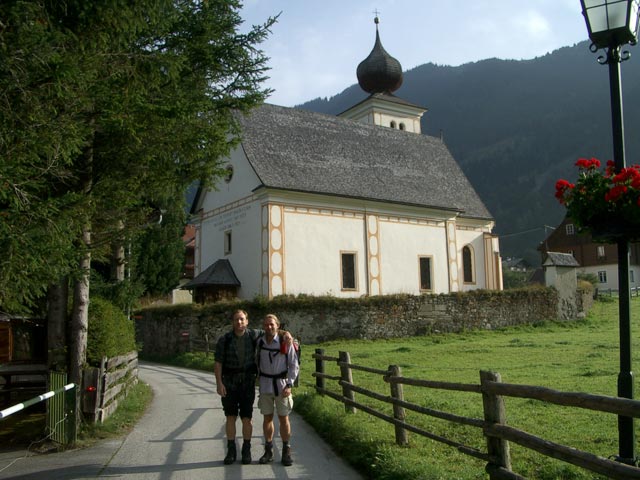Erich und Martin in St. Nikolai, 1.127 m