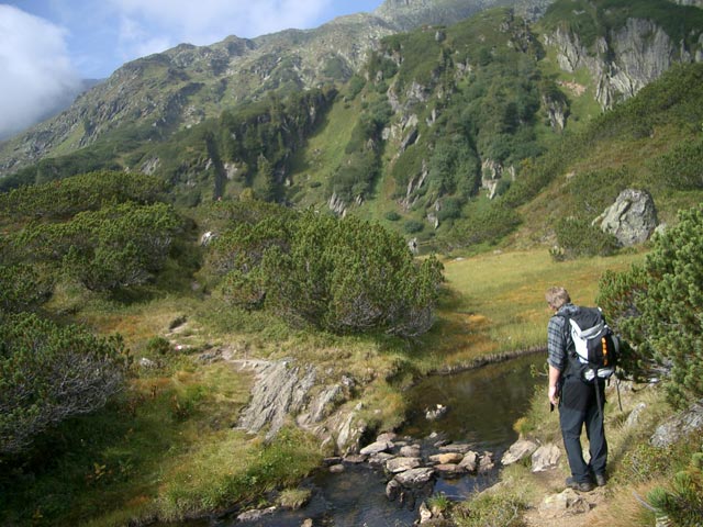 Erich auf Weg 791 beim Unteren Klaftersee