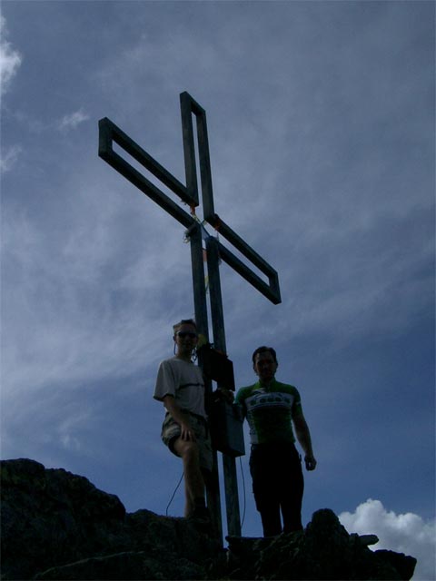 Ich und Erich am Gro&szlig;en Knallstein, 2.599 m