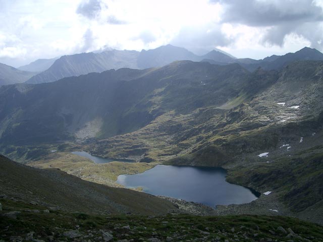 Ahornsee und Wei&szlig;ensee vom Gro&szlig;en Knallstein aus