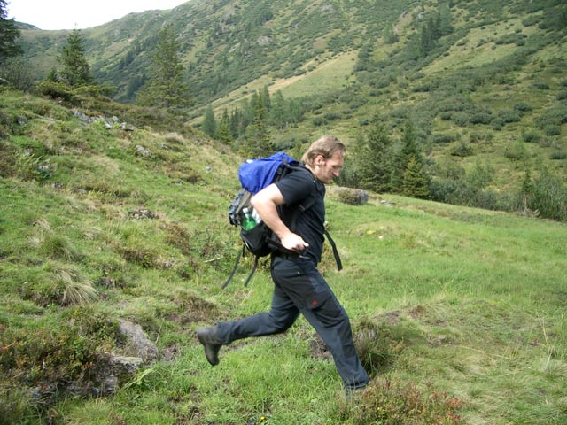 Erich auf der Kaltherbergalm