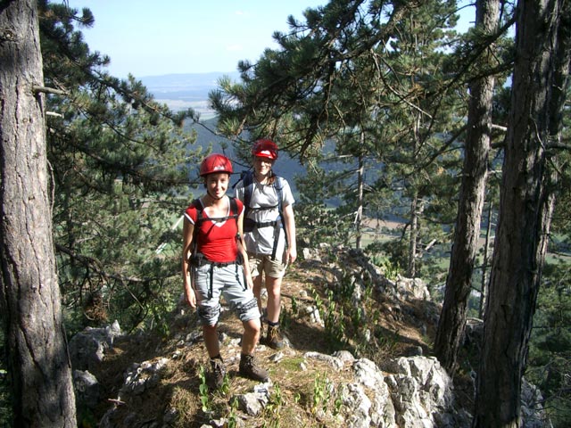 Carmen und Daniela am Köberlgrat