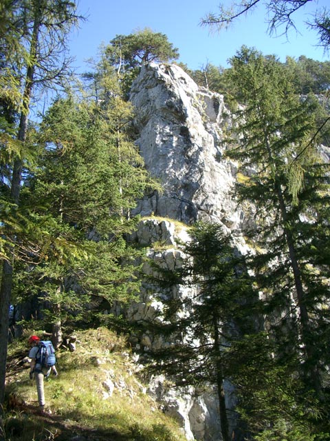 Daniela im Gehgelände