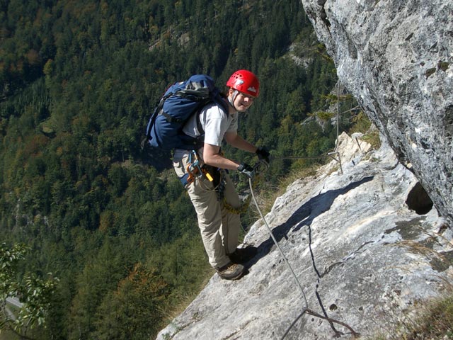 Daniela in der zweiten Querung