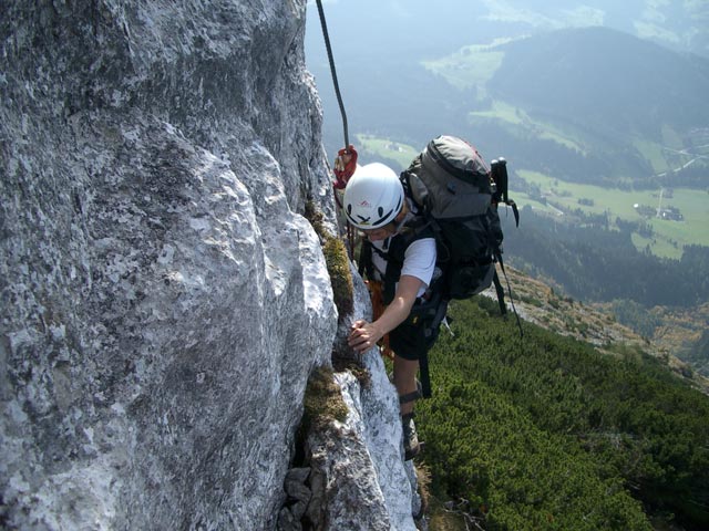 Intersport-Klettersteig: Gudrun am Donnermannl (8. Okt.)