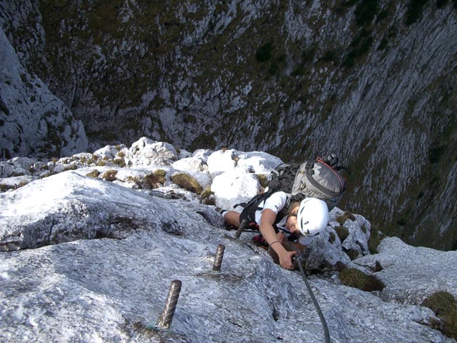 Intersport-Klettersteig: Gudrun am Donnermannl (8. Okt.)