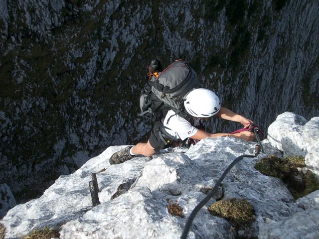 Intersport-Klettersteig: Gudrun am Donnermannl (8. Okt.)