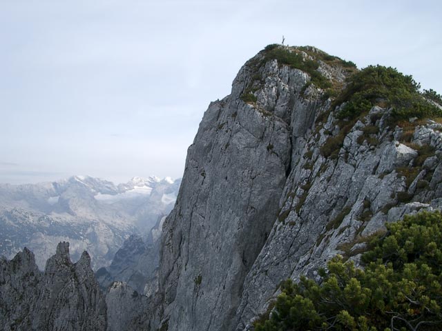 Großer Donnerkogl von der 4. Etappe des Intersport-Klettersteigs aus (8. Okt.)