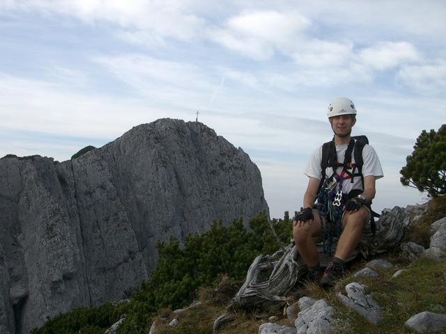 Ich am Steinriesenkogl, 2.012 m (8. Okt.)