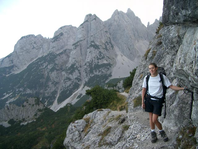 Gudrun am Austriaweg (9. Okt.)