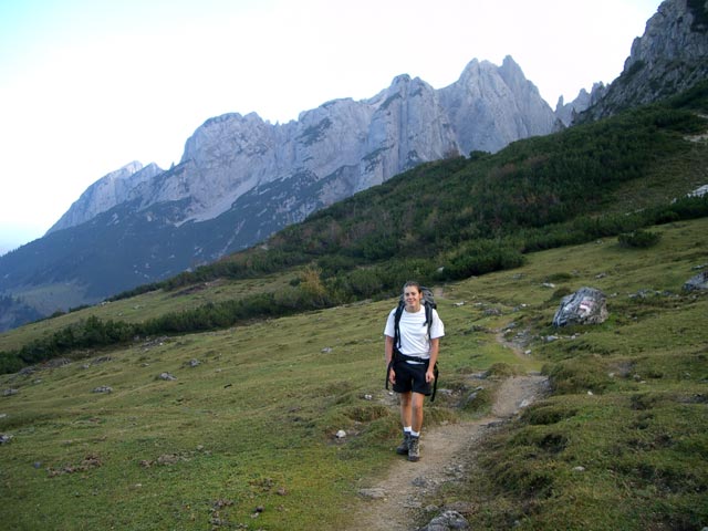 Gudrun am Austriaweg (9. Okt.)