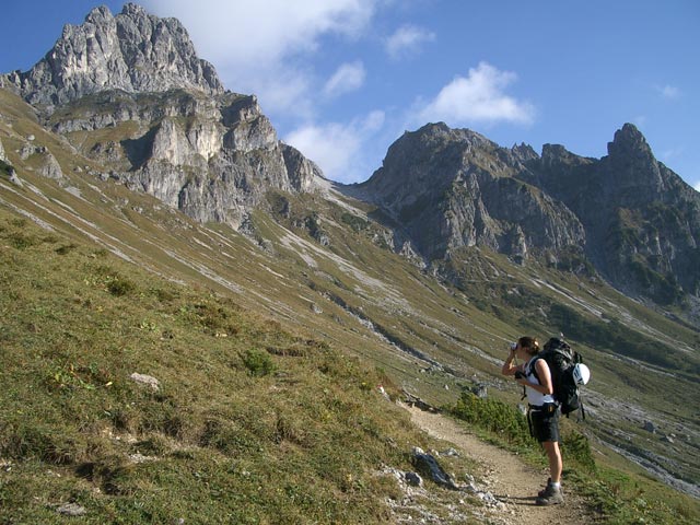 Gudrun am Austriaweg (9. Okt.)