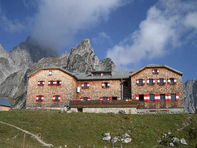 Hofpürglhütte, 1.703 m (9. Okt.)