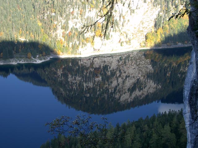 Vorderer Gosausee vom Steiglweg aus (9. Okt.)