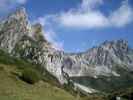 Lechnerturm und Steiglkogl von der Hofpürglhütte aus (9. Okt.)