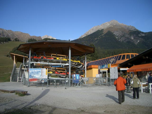 Talstation der Imster Bergbahnen (22. OKt.)