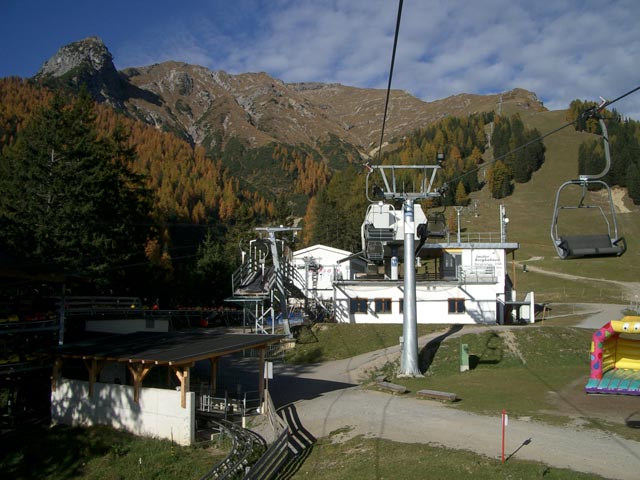 Mittelstation der Imster Bergbahnen (22. OKt.)