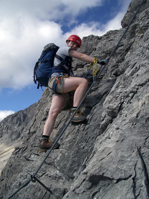 Imster Klettersteig: Daniela (22. OKt.)