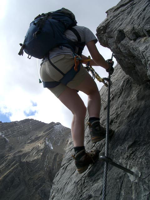 Imster Klettersteig: Daniela (22. OKt.)