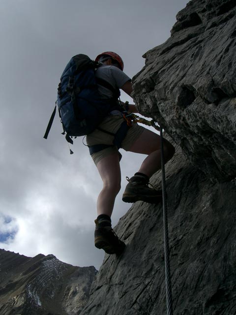 Imster Klettersteig: Daniela (22. OKt.)