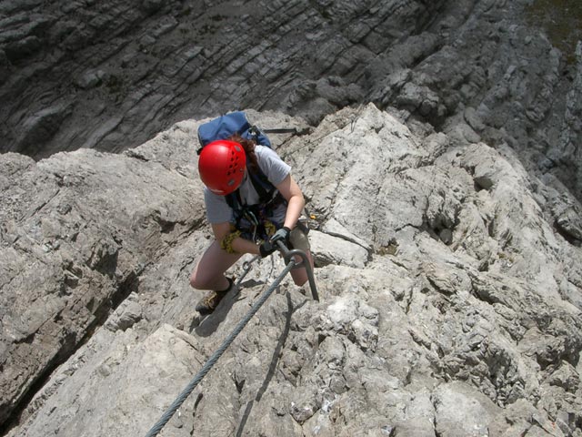 Imster Klettersteig: Daniela (22. OKt.)