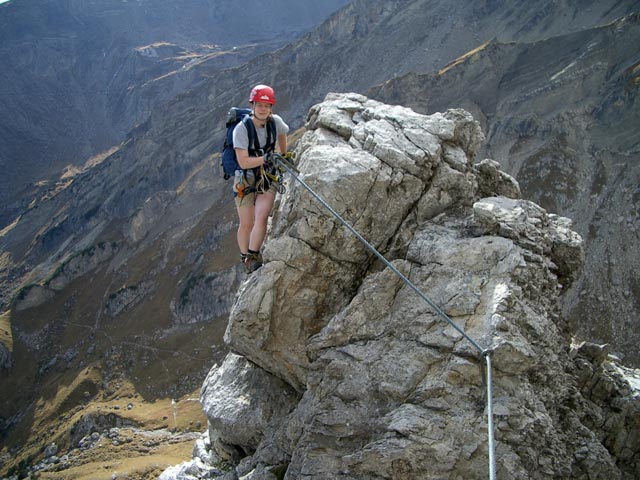 Imster Klettersteig: Daniela (22. OKt.)