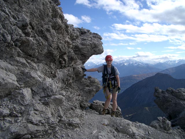 Imster Klettersteig: Daniela (22. OKt.)