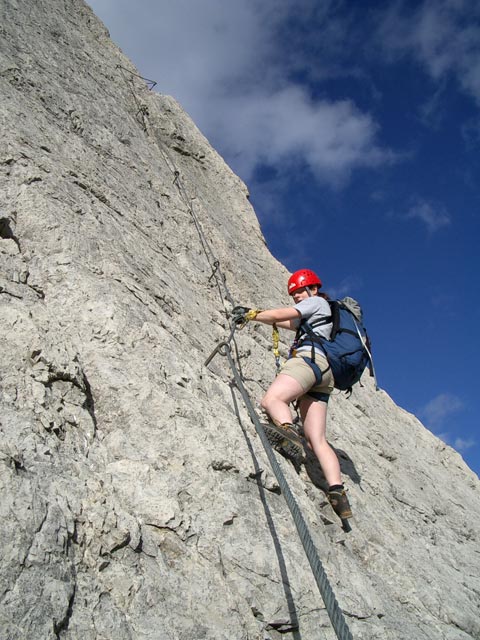 Imster Klettersteig: Daniela (22. OKt.)