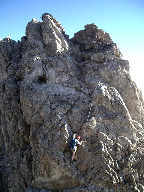 Imster Klettersteig: Daniela (22. OKt.)