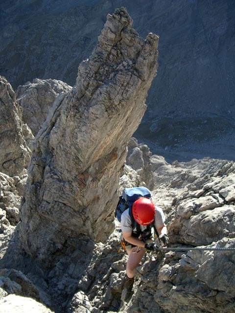 Imster Klettersteig: Daniela (22. OKt.)