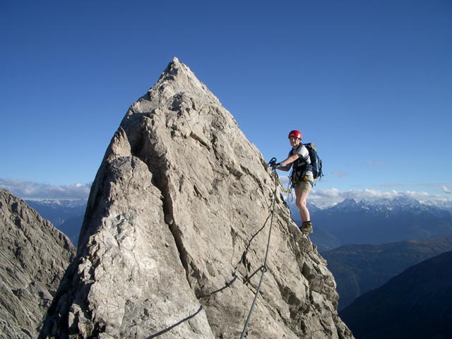 Imster Klettersteig: Daniela (22. OKt.)