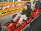 Daniela in der Bergstation des Alpine Coasters (23. OKt.)