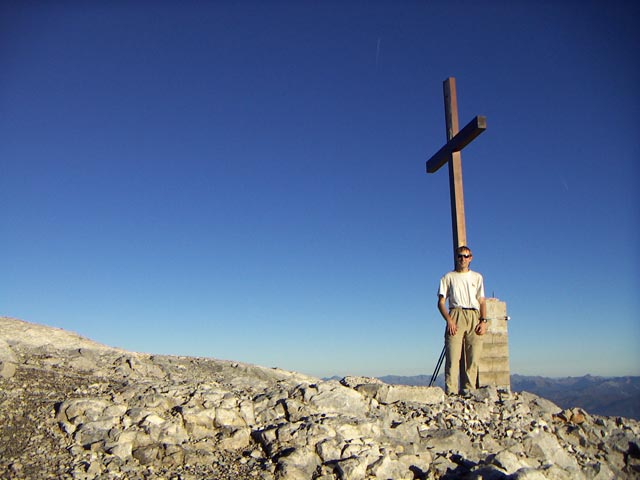 Ich am Hochkönig, 2.941 m (29. Okt.)