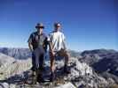 Robert und ich am Kleinen Brandhorn, 2.529 m (30. Okt.)