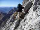 Robert zwischen Schönfeldspitze und Wurmscharte (31. Okt.)