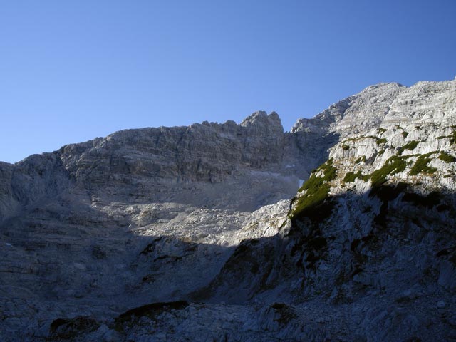 Nacketer Hund und Mitterhorn vom Gamskopf aus (12. Nov.)