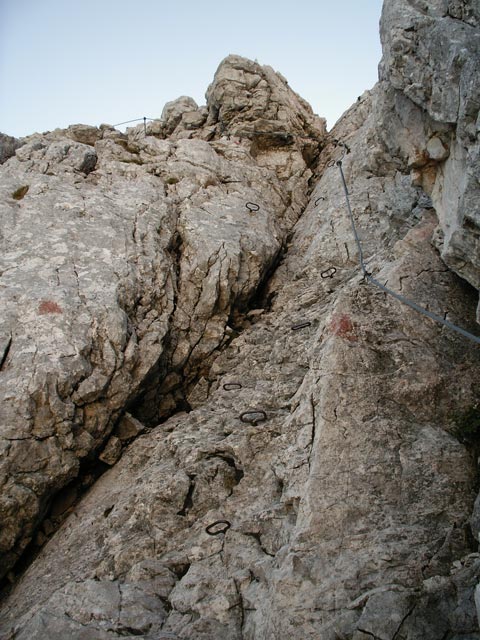 auf Weg 613 zwischen Gro&szlig;er Wehrgrube und Wehrgrubenjoch (12. Nov.)