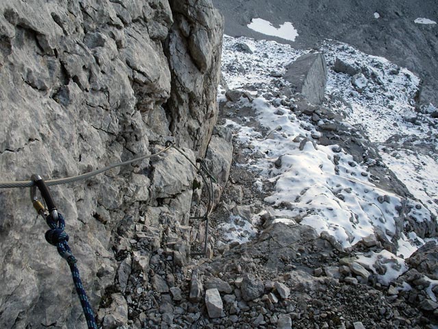 Klettersteig Nackter Hund: Einstieg (12. Nov.)